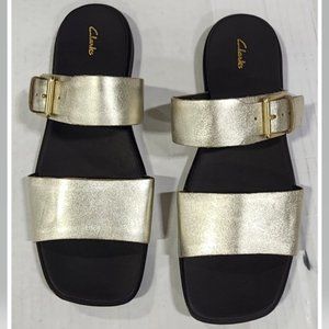 Clarks Ofra Slide Champagne